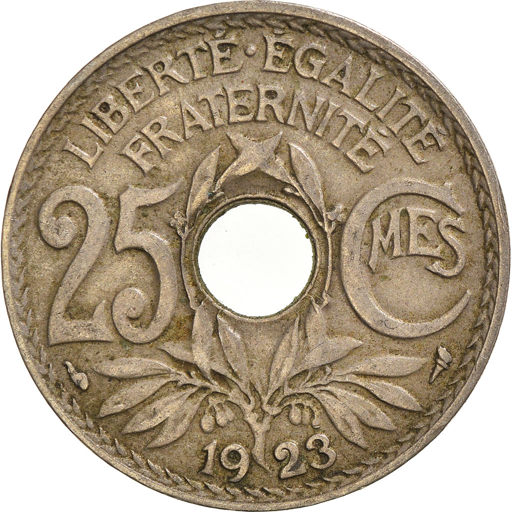 Moneta, Francia, 25 Centimes, 1923
