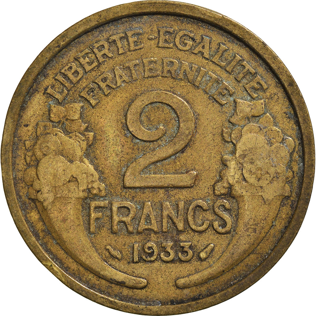 Coin, France, 2 Francs, 1933