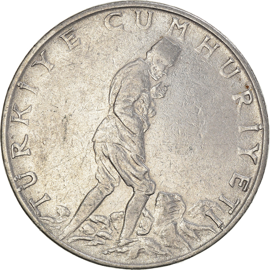 Coin, Turkey, 2-1/2 Lira, 1965