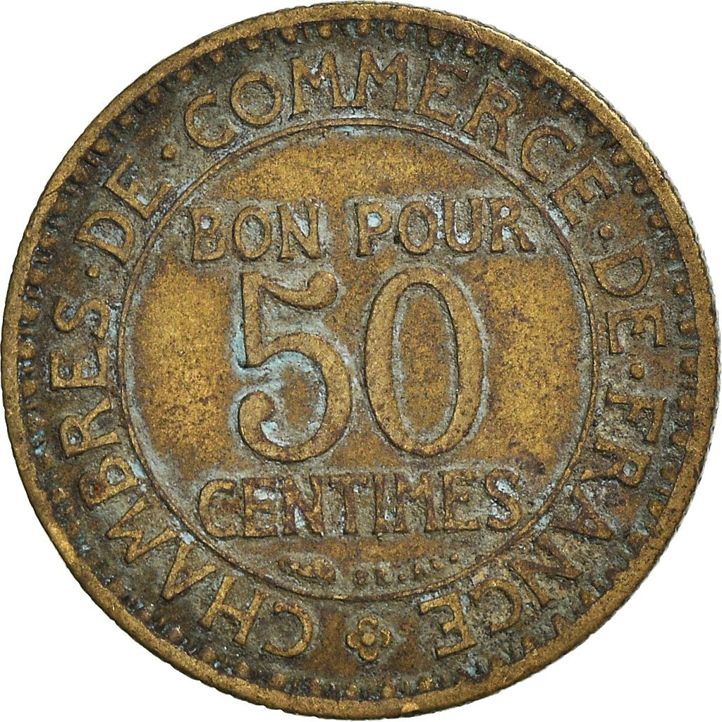 Moneta, Francia, 50 Centimes, 1923