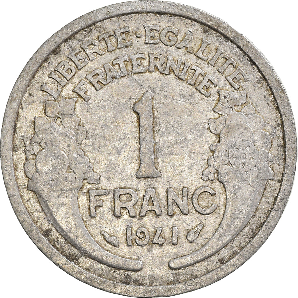 Moneta, Francja, Franc, 1941