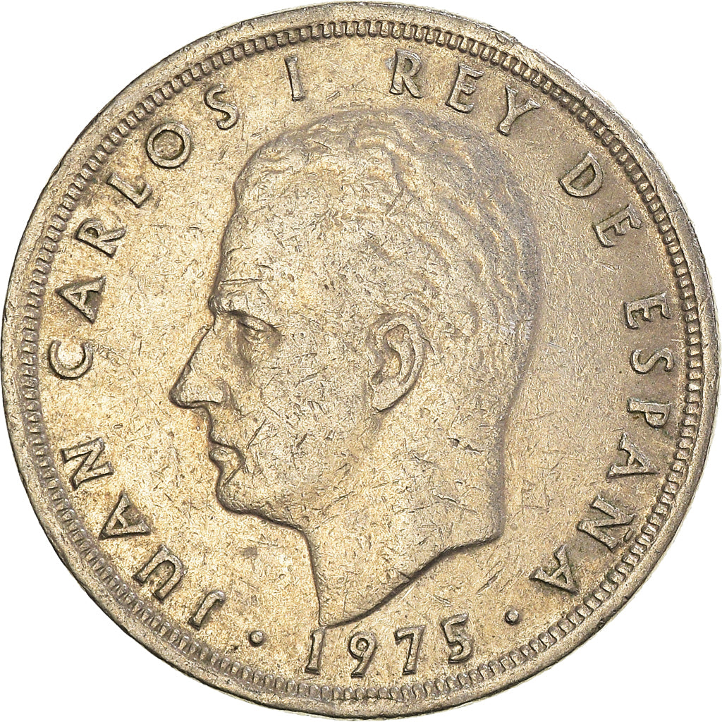 Moneta, Spagna, 5 Pesetas, 1975 (79)