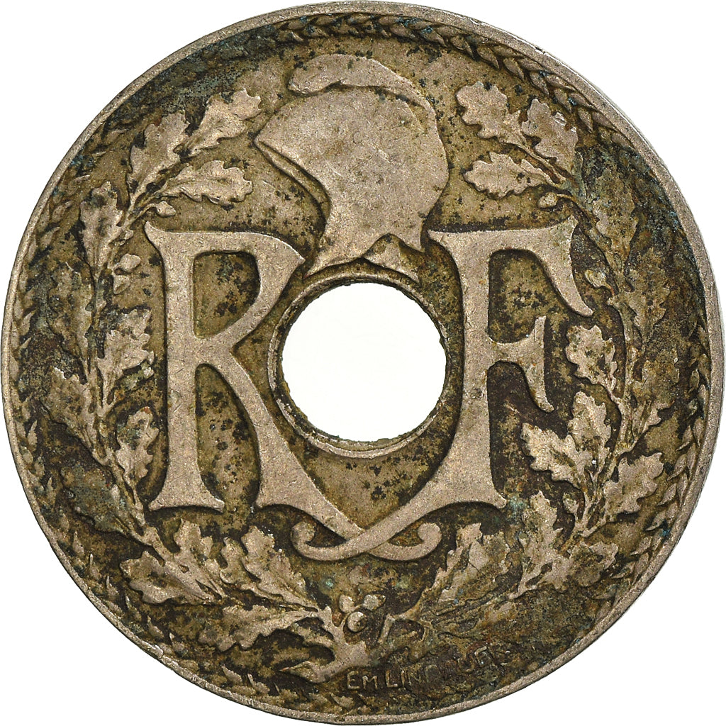 Munten, Frankrijk, 25 Centimes, 1924