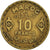 Moneta, Marocco, 10 Francs, 1371