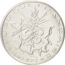 Vème République, 10 Francs Mathieu 1978, Piéfort Argent, KM P617