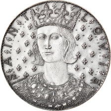 France, Medal, 7ème Centenaire de la Mort de Saint-Louis, History, 1970, De