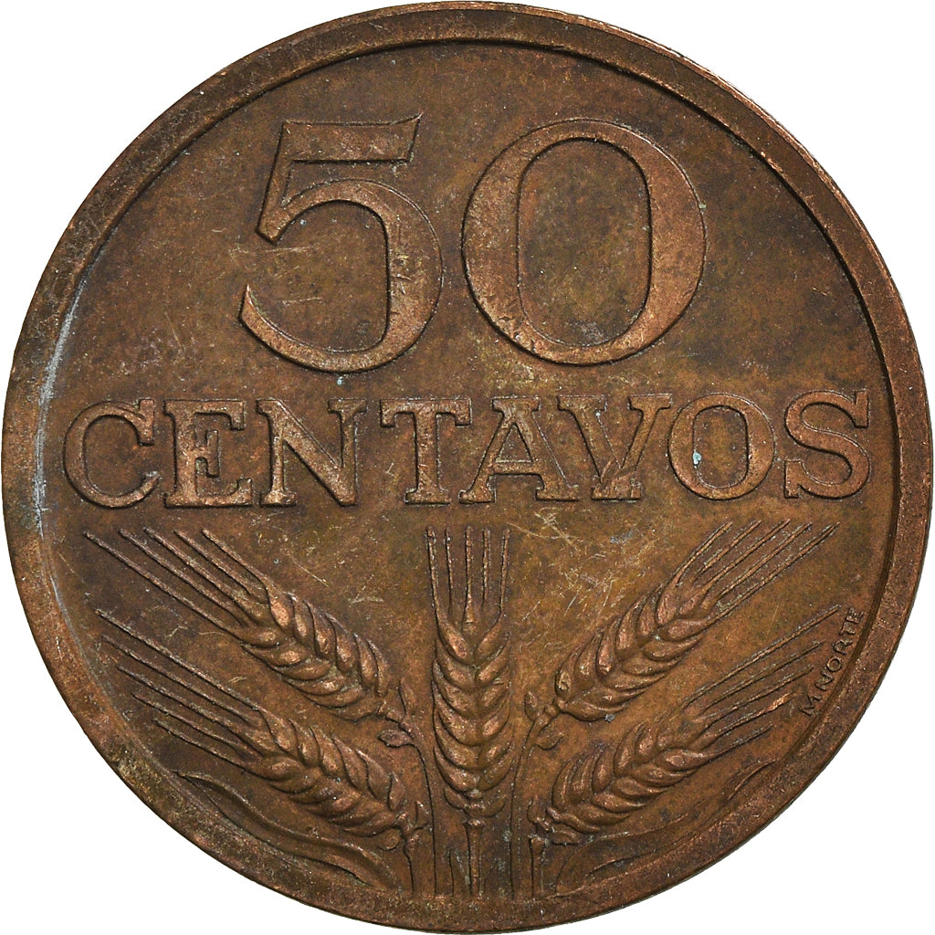 Munten, Portugal, 50 Centavos, 1970