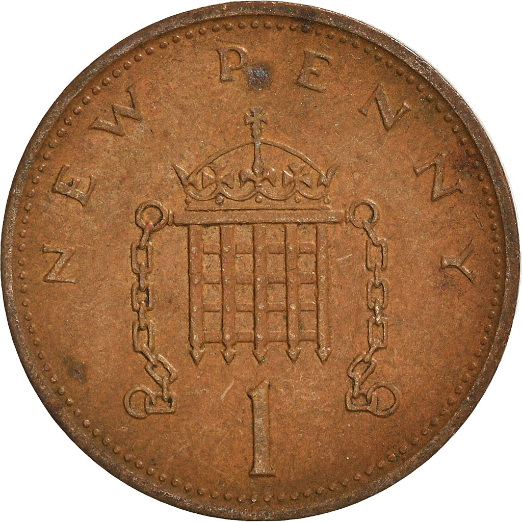 Moneda, Gran Bretaña, New Penny, 1971