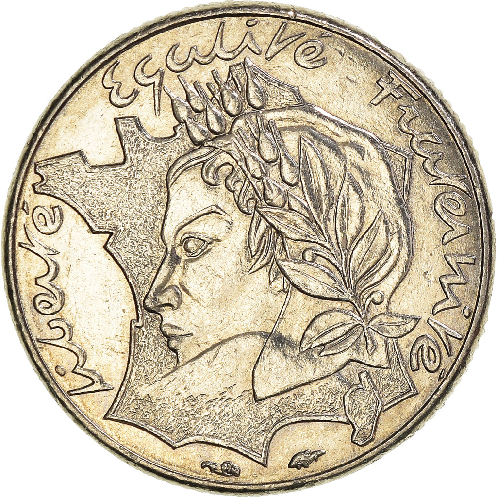 Moneta, Francia, 10 Francs, 1986