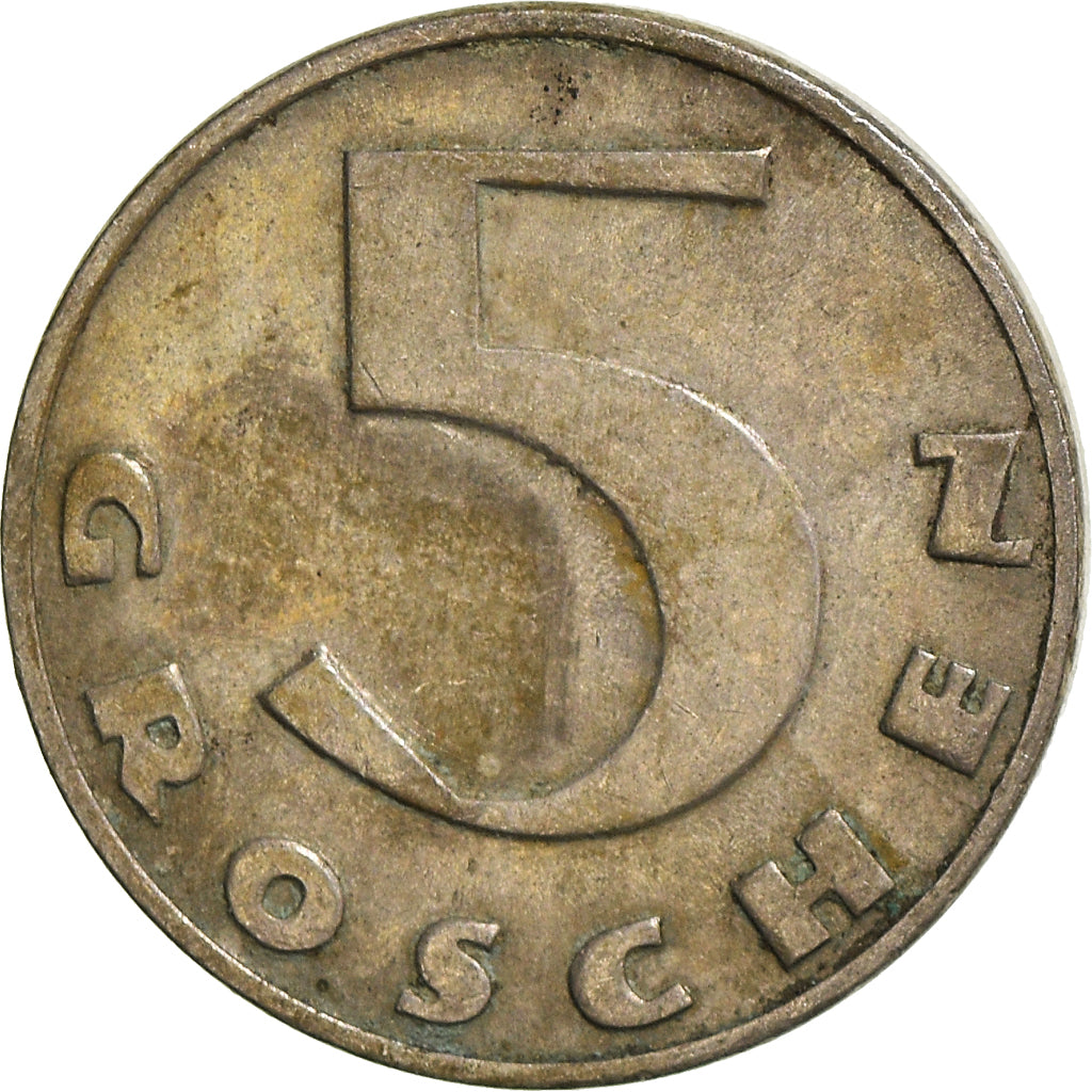 Monnaie, Autriche, 5 Groschen, 1934