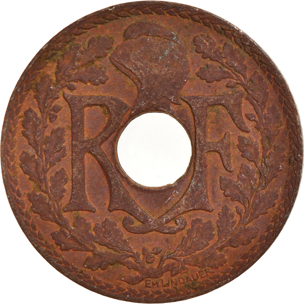 Coin, France, 10 Centimes, 1936