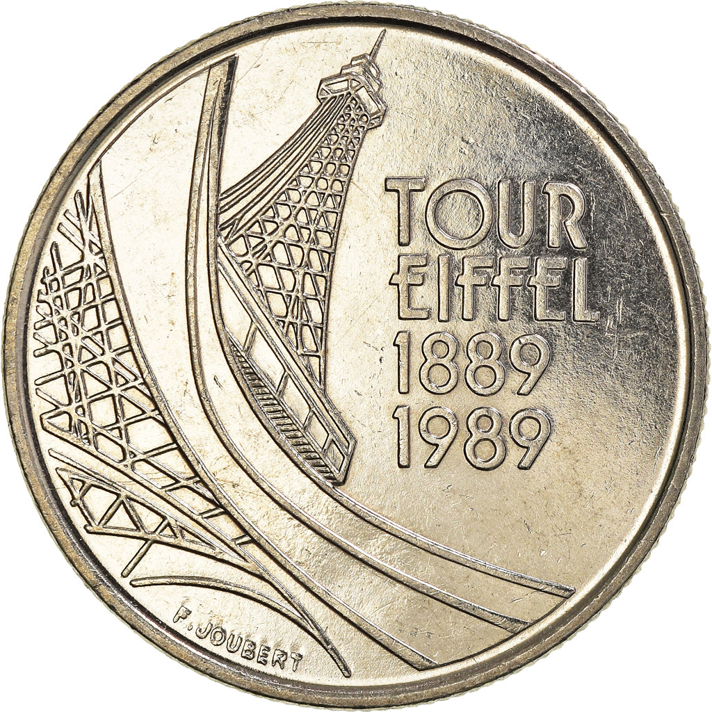 Monnaie, France, 5 Francs, 1989