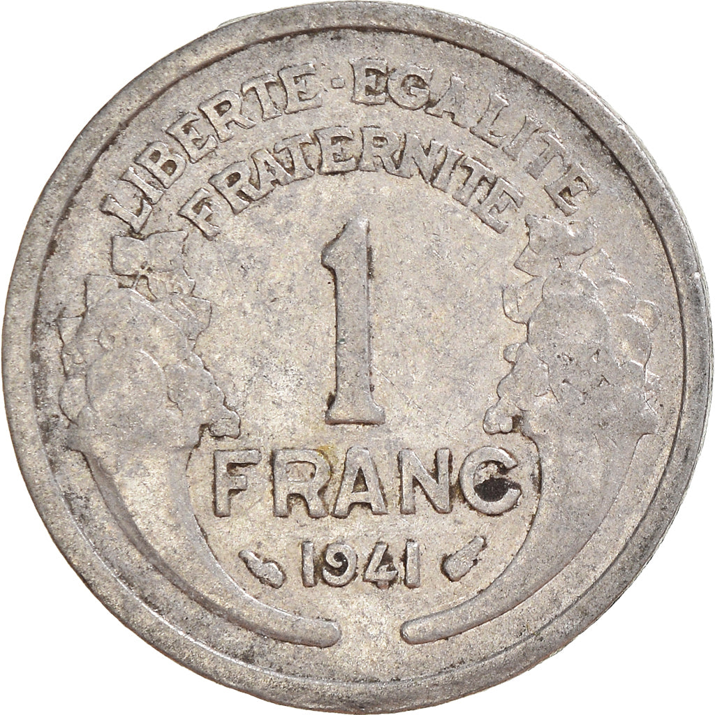 Moneta, Francja, Franc, 1941