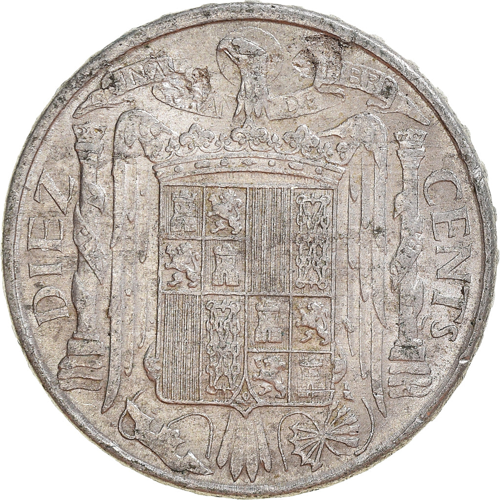 Coin, Spain, 10 Centimos, 1953
