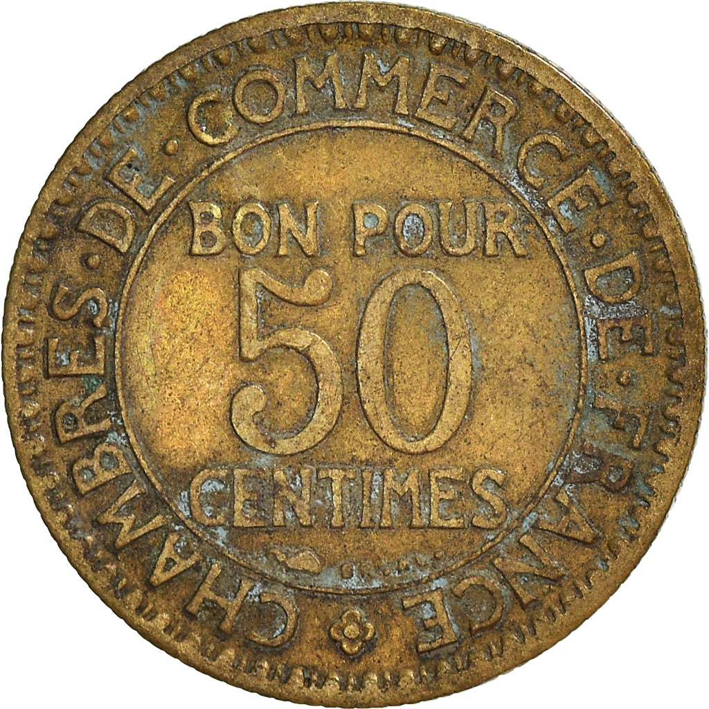 Munten, Frankrijk, 50 Centimes, 1925