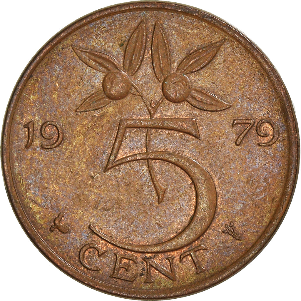 Münze, Niederlande, 5 Cents, 1979