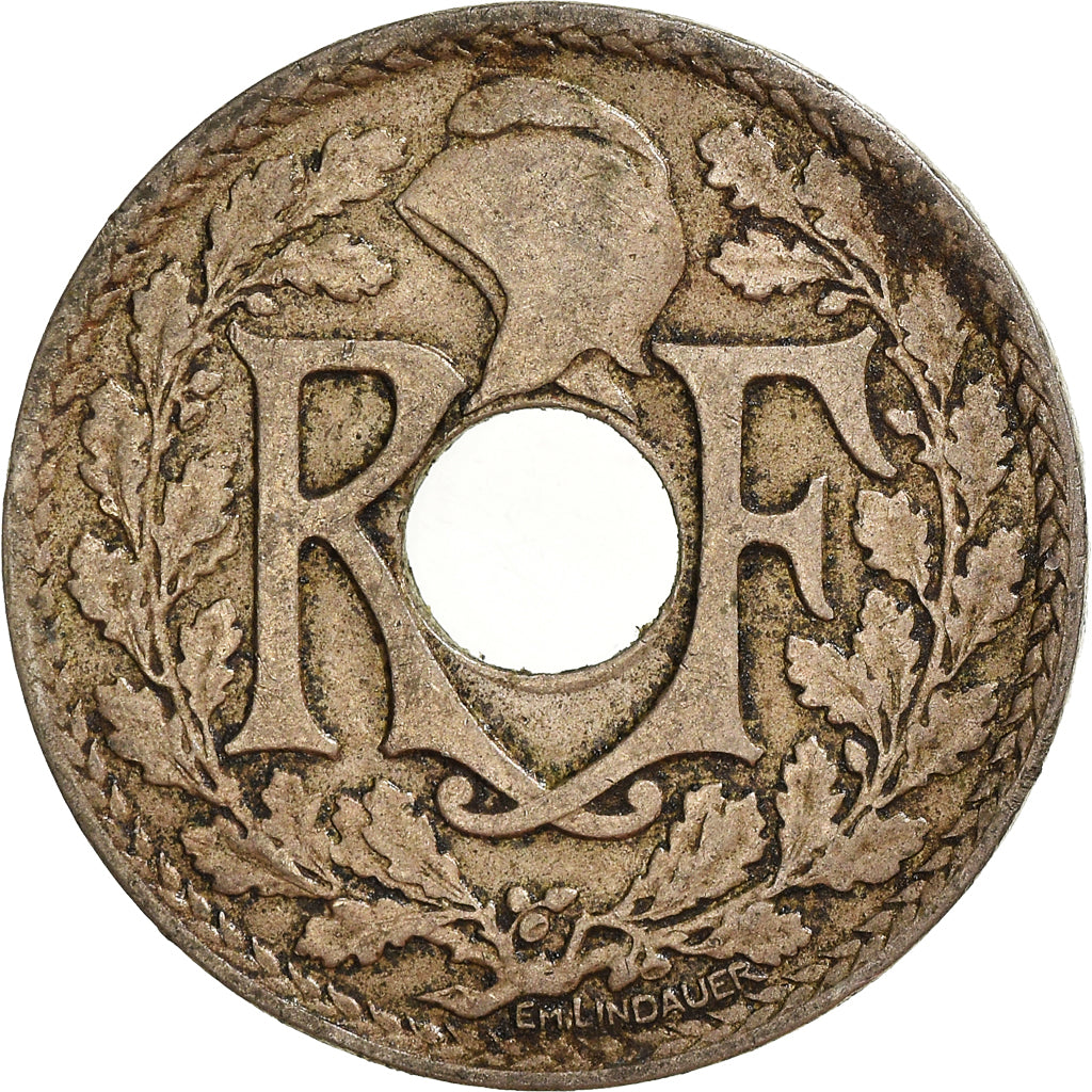 Moneta, Francia, 25 Centimes, 1921