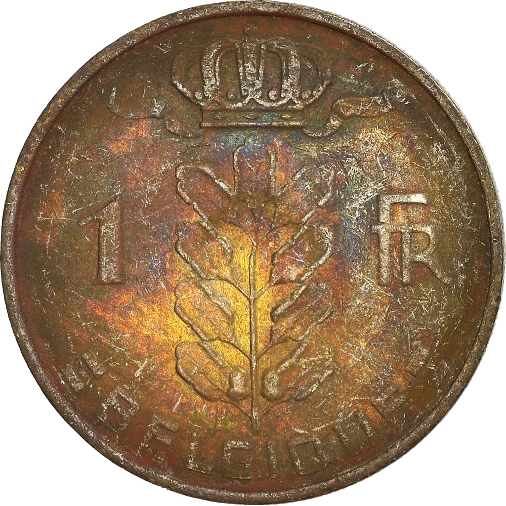 Munten, België, Franc, 1955