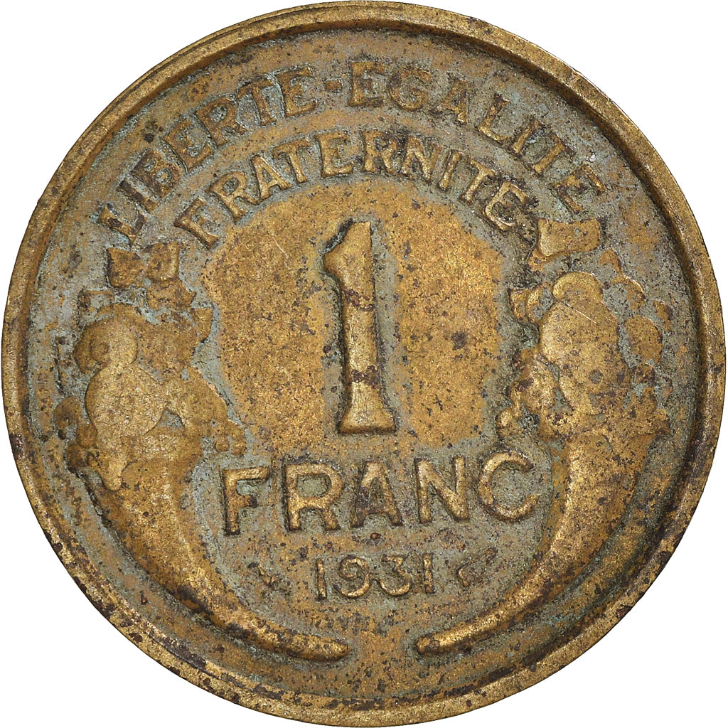 Moneta, Francja, Franc, 1931