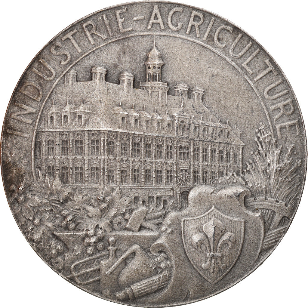France, Médaille, Chambre de Commerce de Lille, Business & industry, Lefebvre