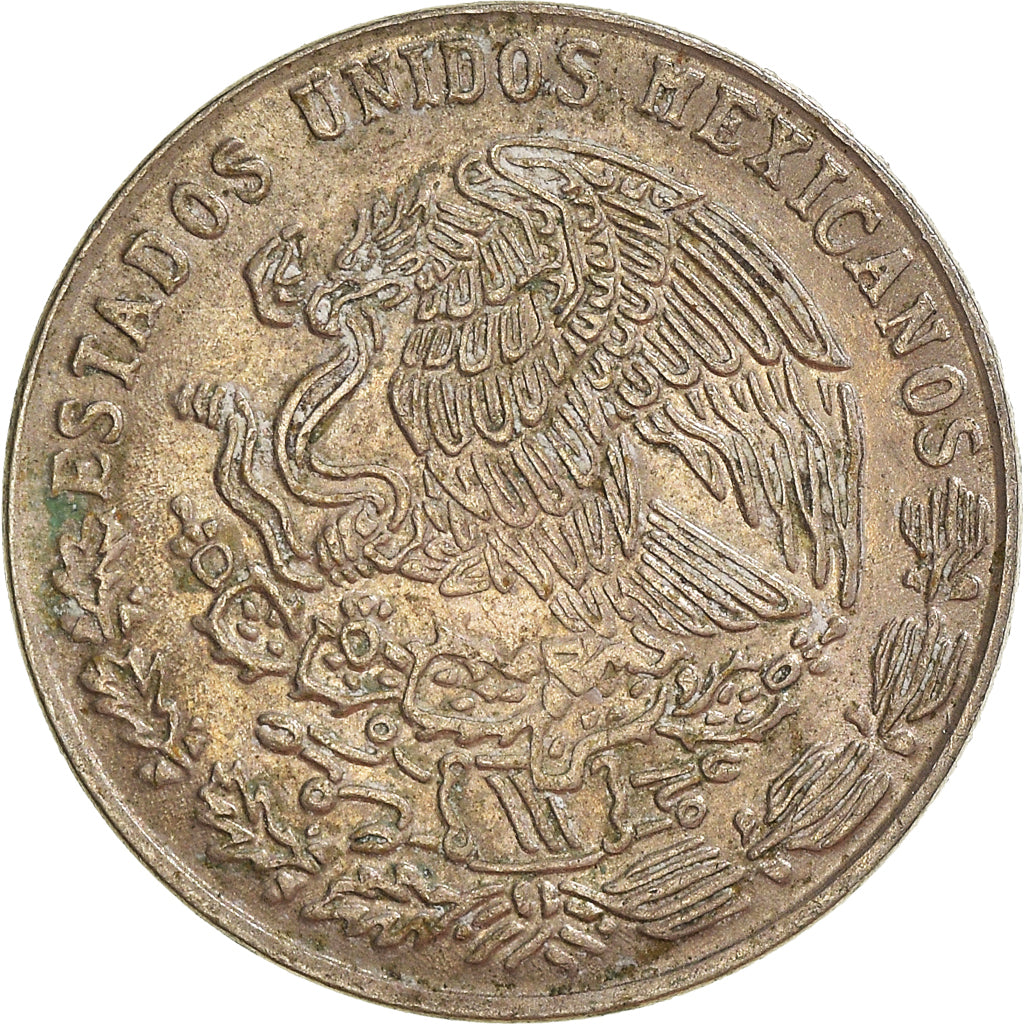Moneta, Mexico, 20 Centavos, 1977