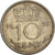 Moneda, Países Bajos, 10 Cents, 1951