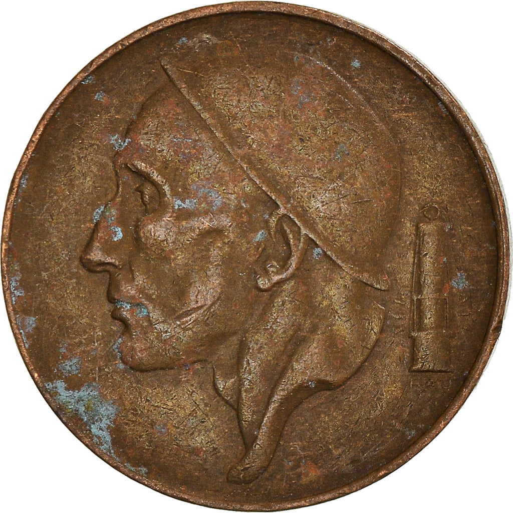 Münze, Belgien, 50 Centimes, 1953