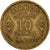 Moneta, Marocco, 10 Francs, 1371