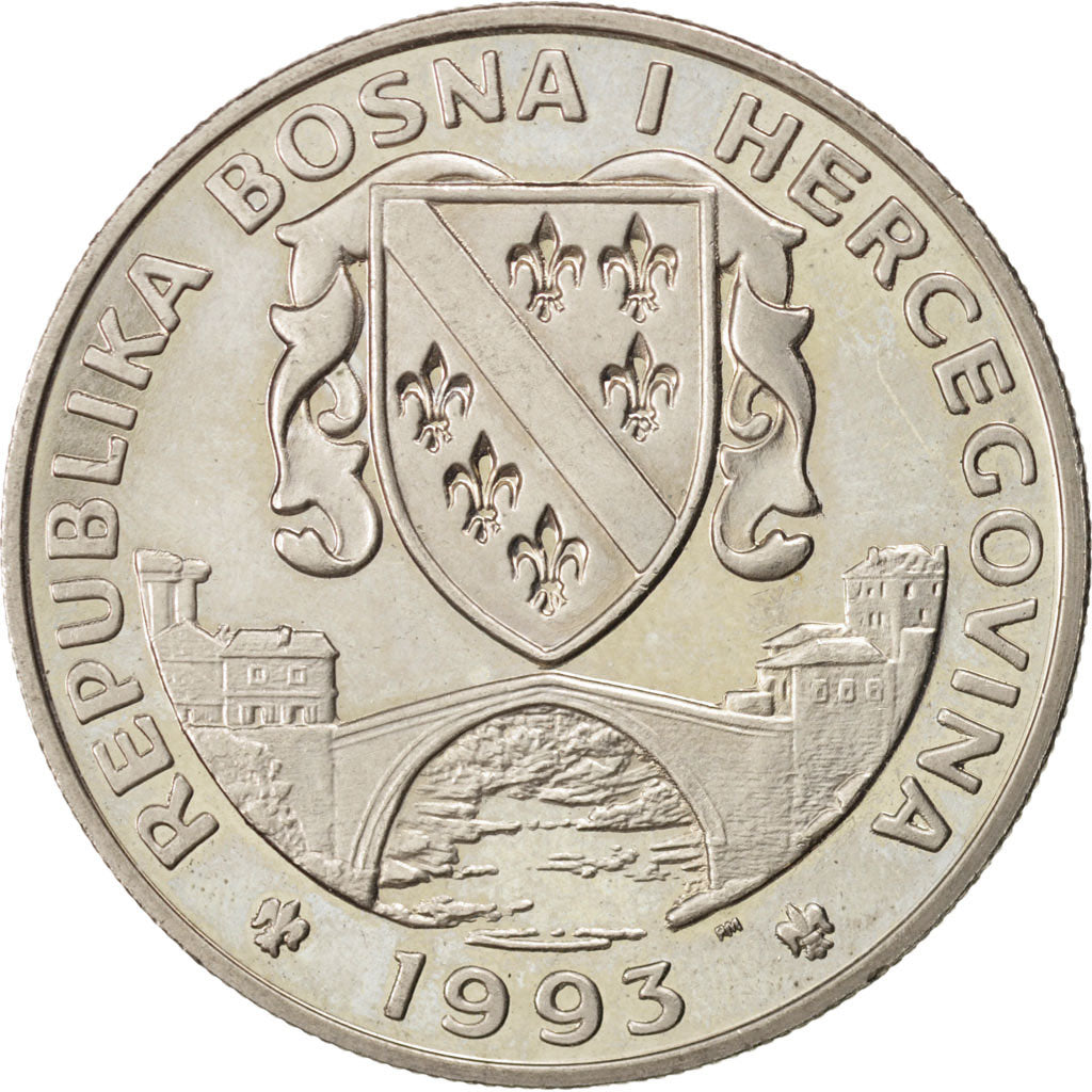 Bosnie-Herzégovine, République, 500 Dinara 1993, KM 4