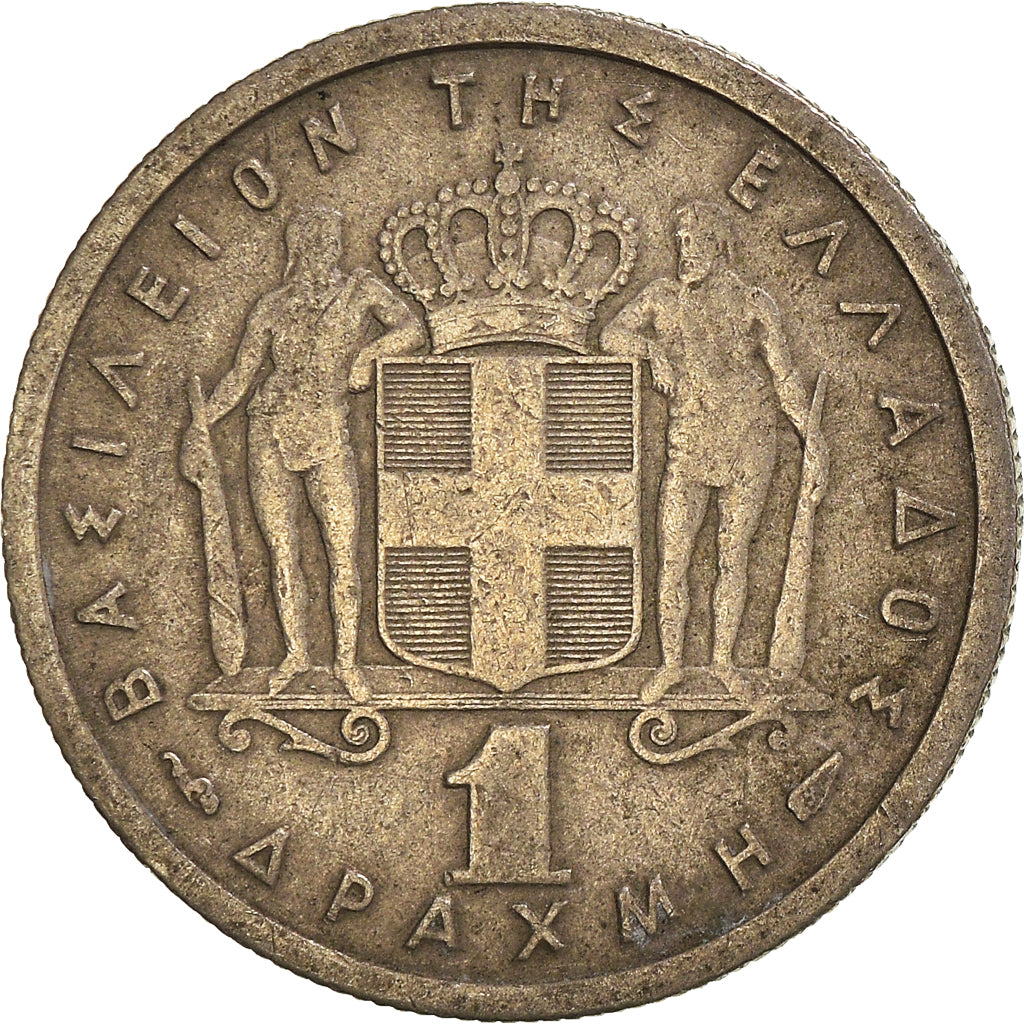 Moneta, Grecia, Drachma, 1954