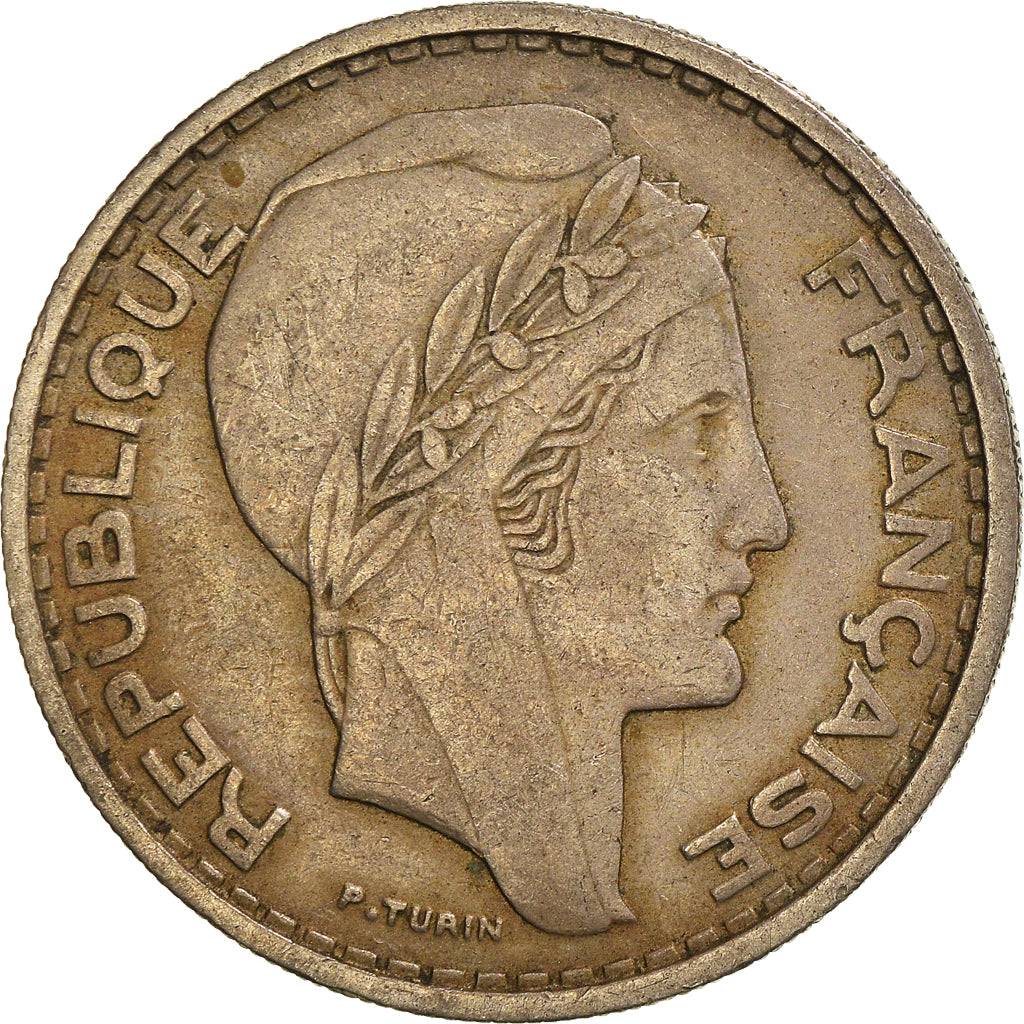 Moeda, Argélia, 50 Francs, 1949