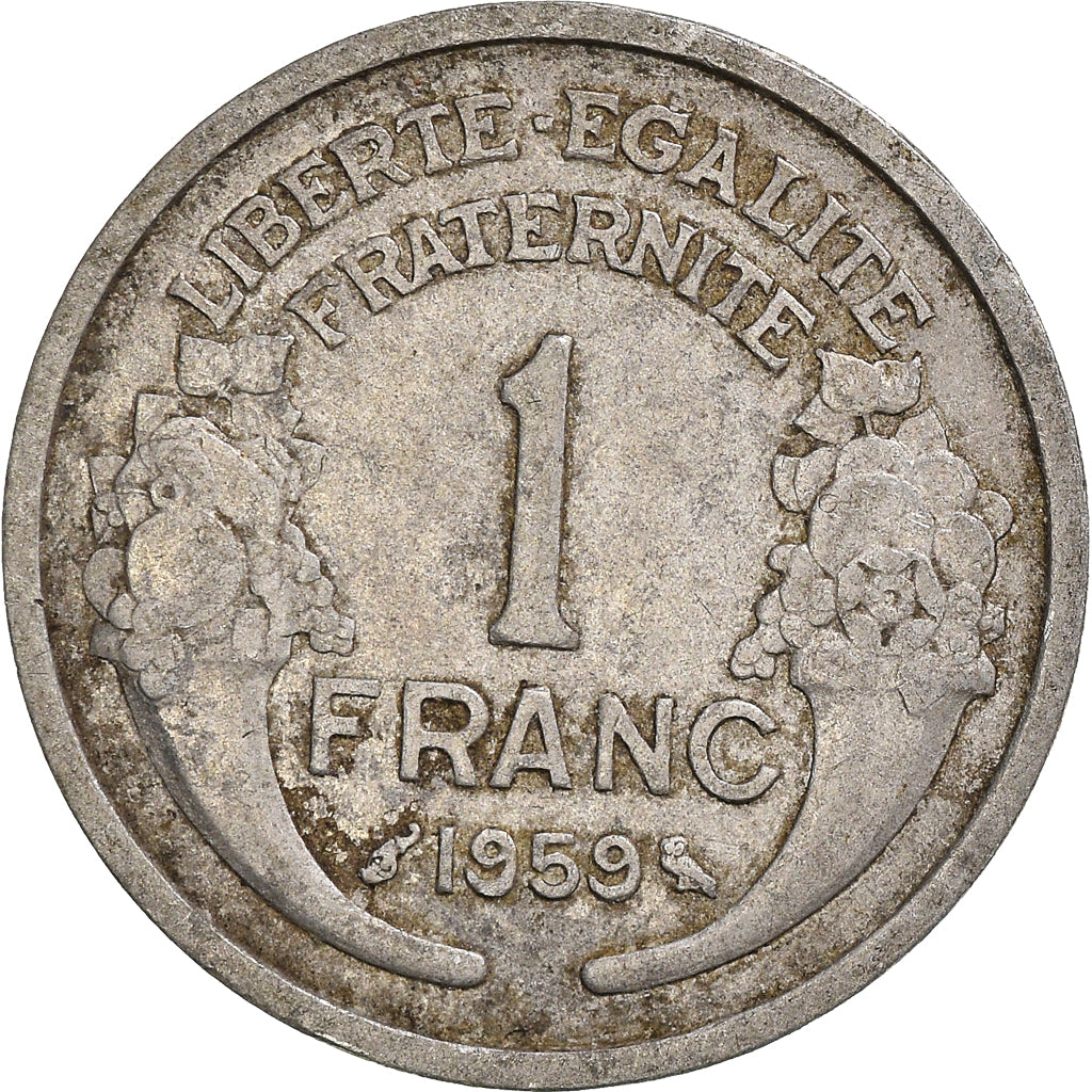 Moneta, Francja, Franc, 1959