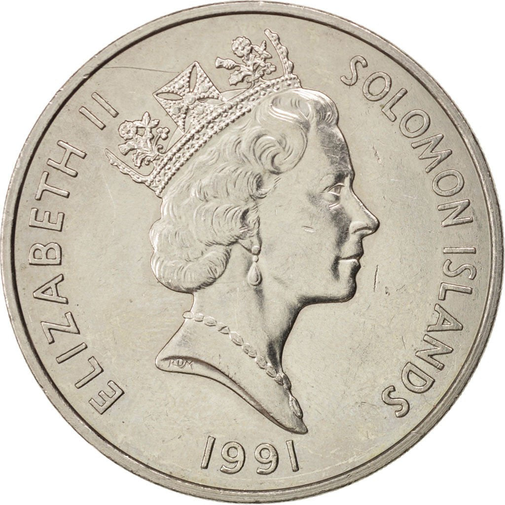 Isole Salomone, Dollar, 1991, SPL, Rame-nichel, KM:30
