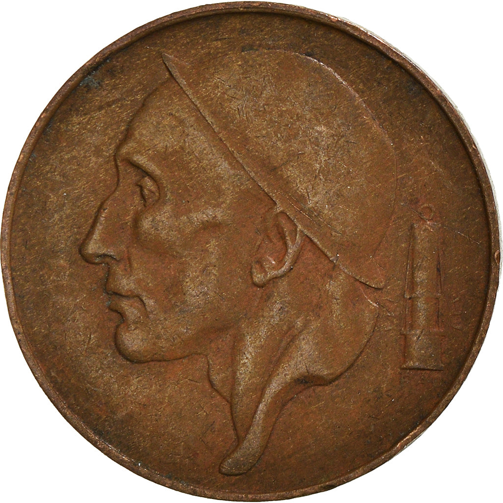 Münze, Belgien, 50 Centimes, 1952