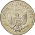INDONESIA, 5000 Rupiah, 1974, KM #40, AU(55-58), Silver, 42, 31.93