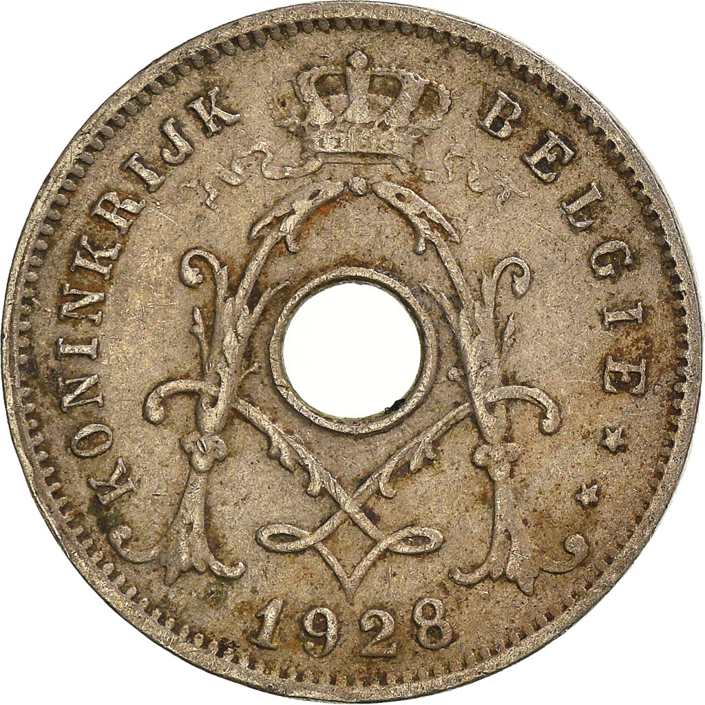 Münze, Belgien, 5 Centimes, 1928