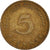 Moneta, Niemcy - RFN, 5 Pfennig, 1950