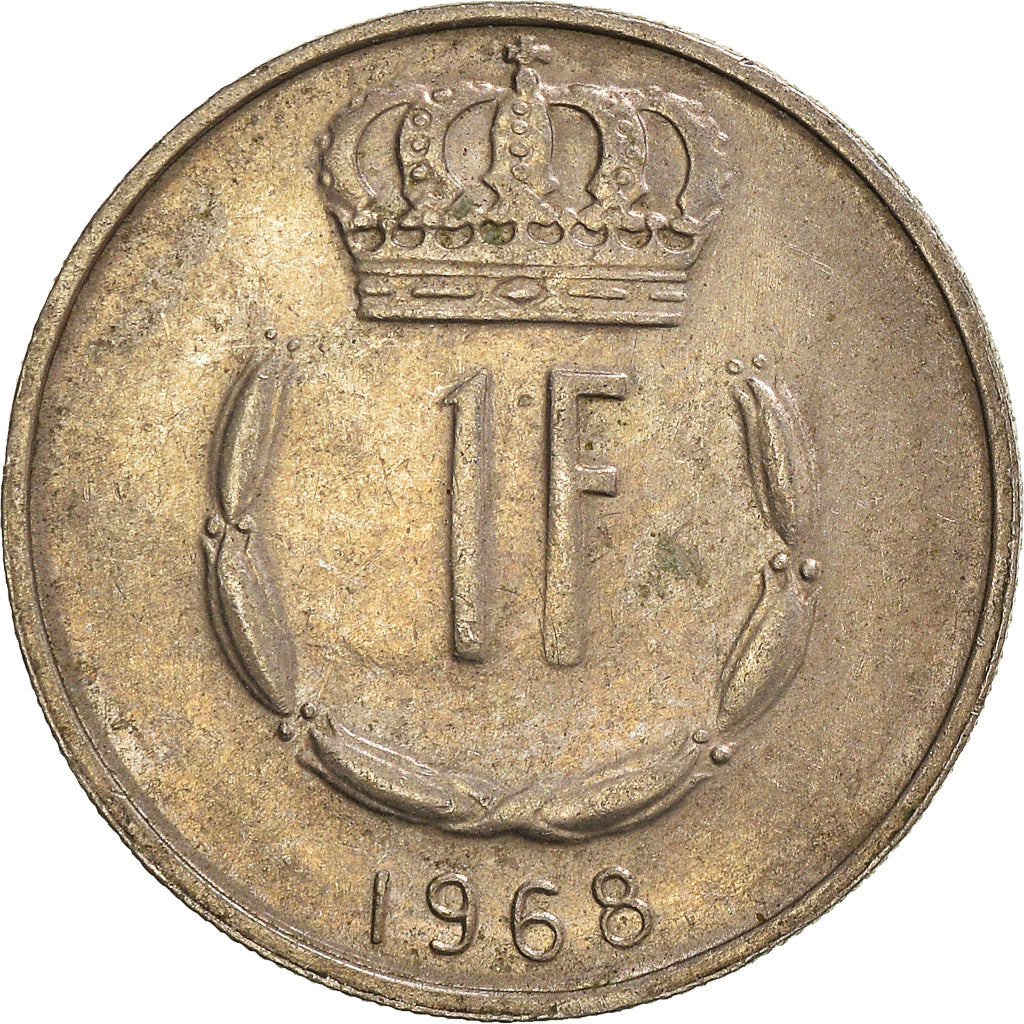 Coin, Luxembourg, Franc, 1968