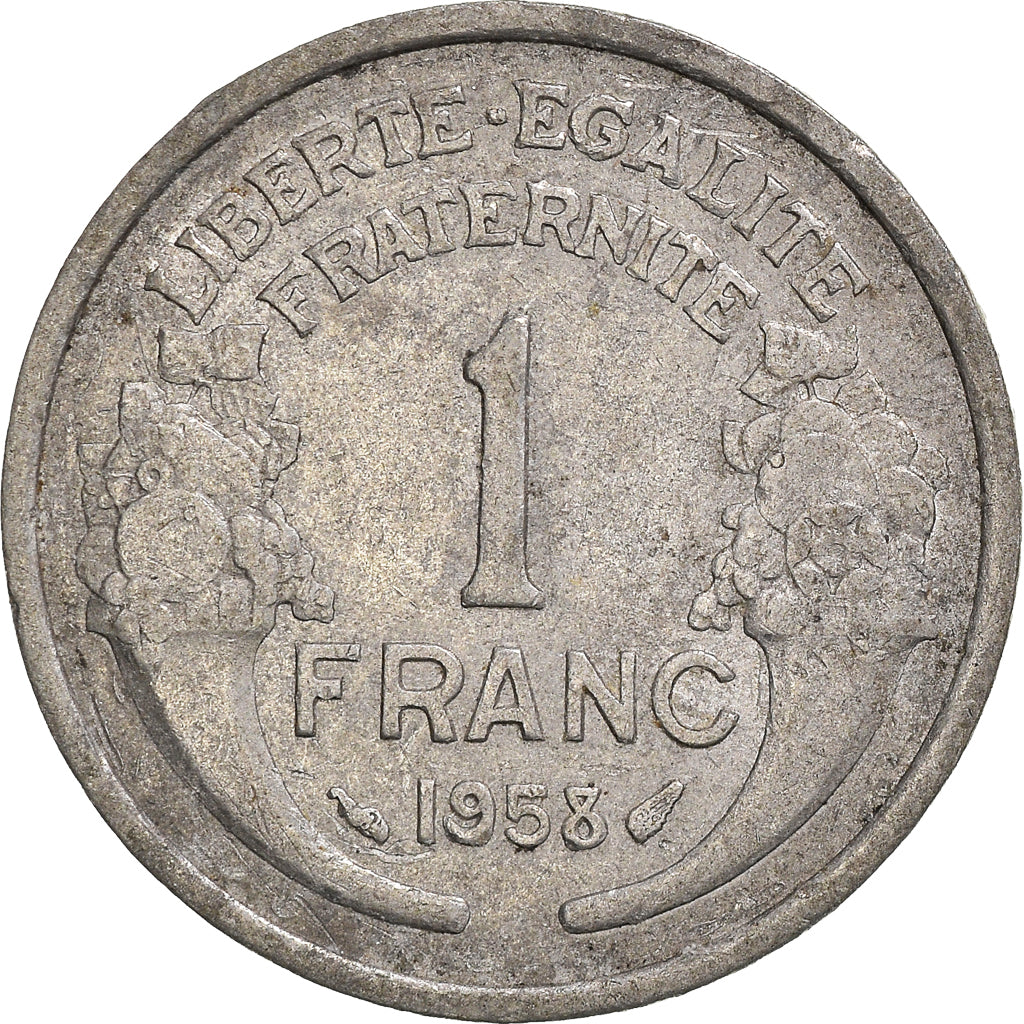Moneta, Francja, Franc, 1958