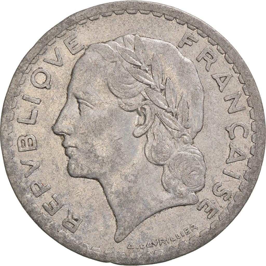 Moneda, Francia, 5 Francs, 1945