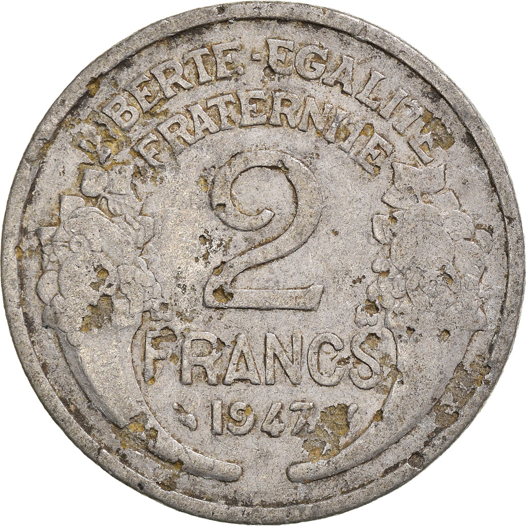 Coin, France, 2 Francs, 1947