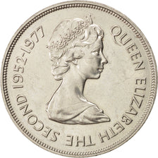 Coin, Falkland Islands, Elizabeth II, 50 Pence, 1977, MS(63), Copper-nickel