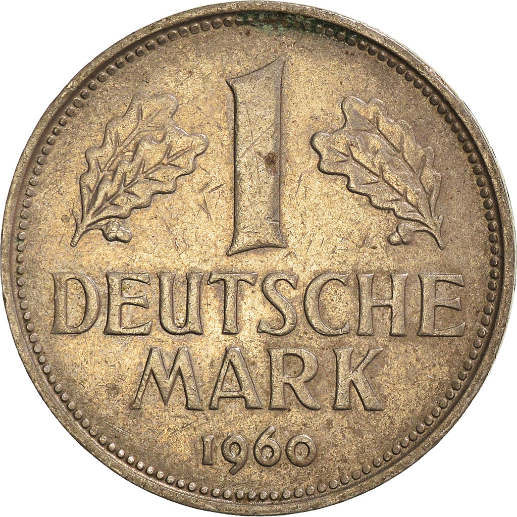 Coin, GERMANY - FEDERAL REPUBLIC, Mark, 1960