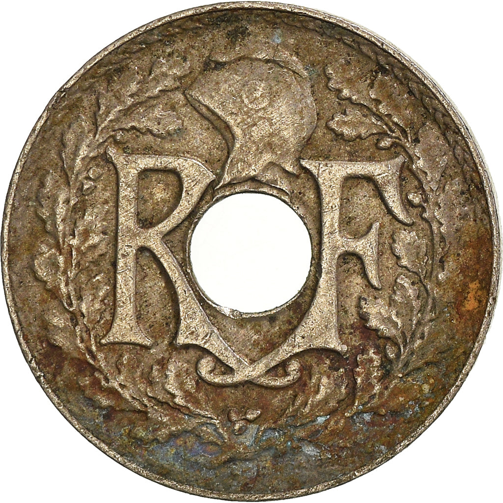 Moneta, Francia, 5 Centimes, 1938