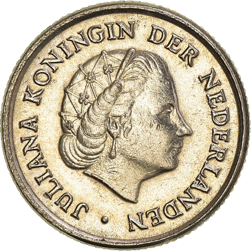 Münze, Niederlande, 10 Cents, 1976