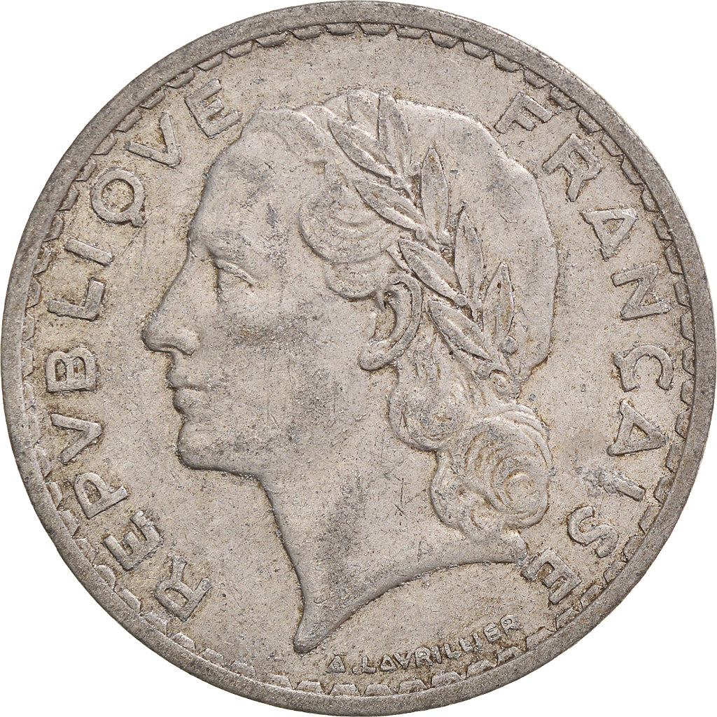 Moneda, Francia, 5 Francs, 1950