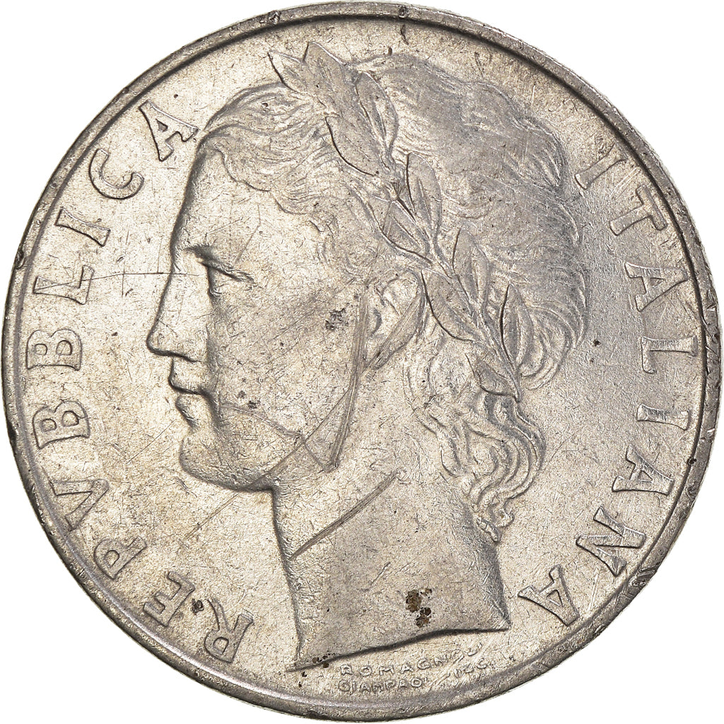 Moeda, Itália, 100 Lire, 1956