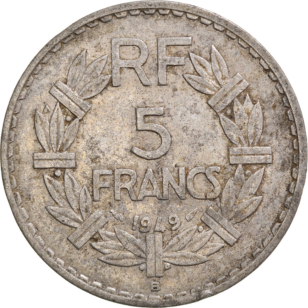 Coin, France, 5 Francs, 1949