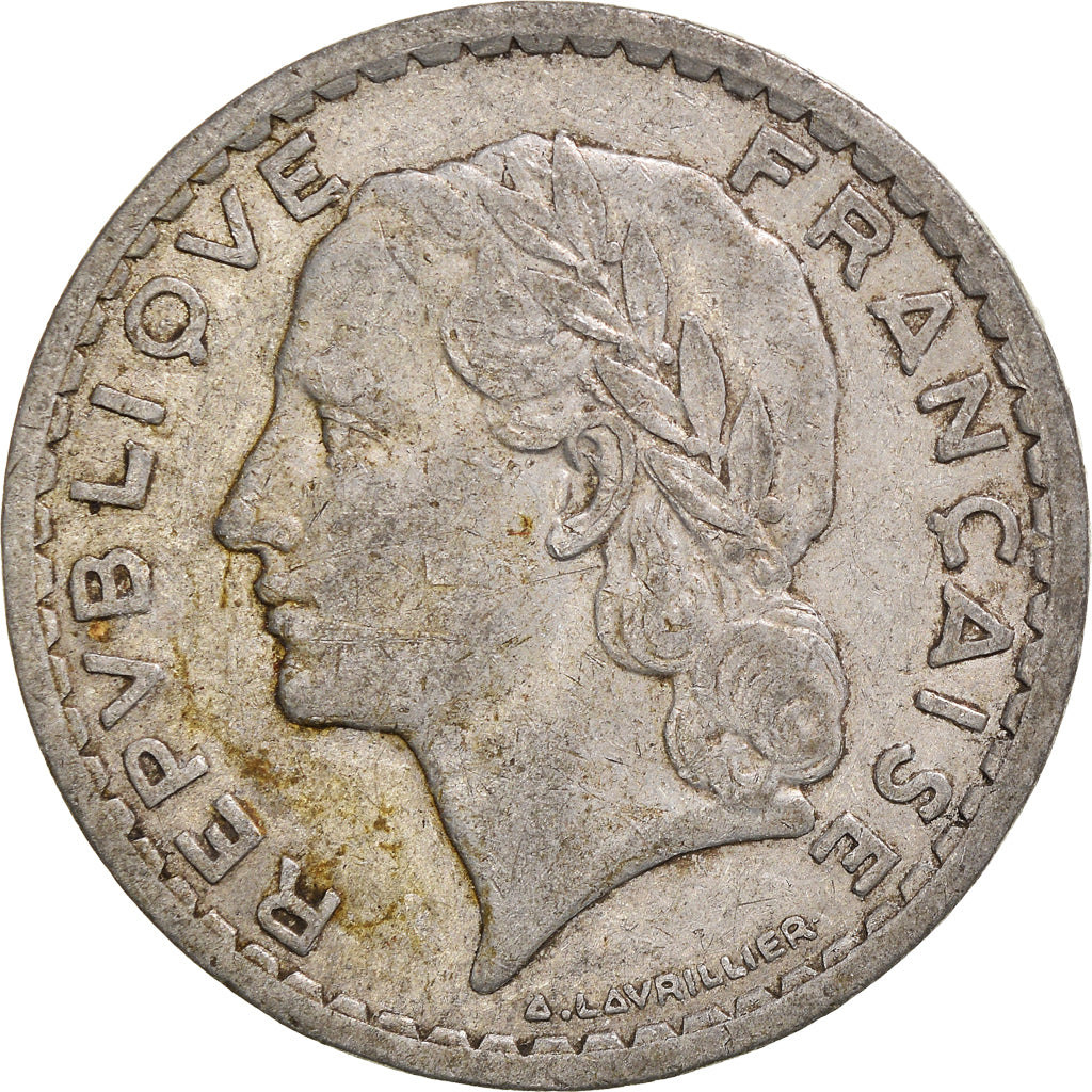 Moneda, Francia, 5 Francs, 1948