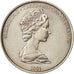 TURKS & CAICOS ISLANDS, 5 Crowns, 1991, KM #75, MS(63), Copper-Nickel, 28.16